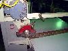  J.M. FEIGHERY Cutting Table, circular cross cutter,